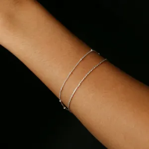 PULSEIRA PRATA 925 CORDÃO BAIANO