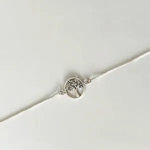 PULSEIRA PRATA 925 ARVORE DA VIDA