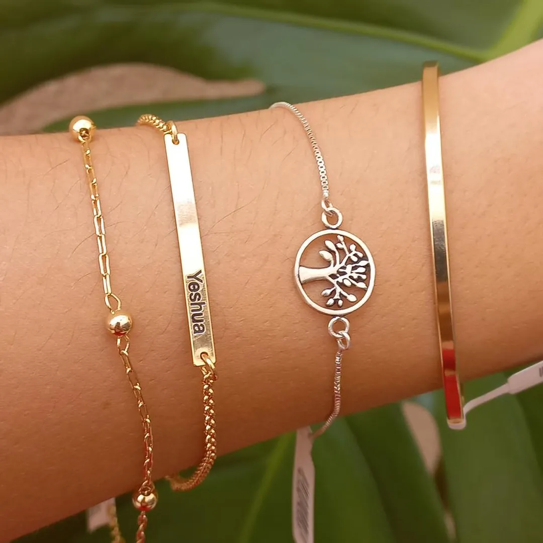 PULSEIRA PRATA 925 ARVORE DA VIDA